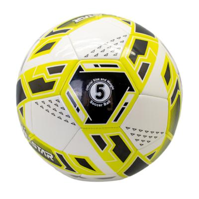 Chine Training Quality Official Size PU TPU PVC Soccer ball with Customized Logo Printed Football for Match à vendre