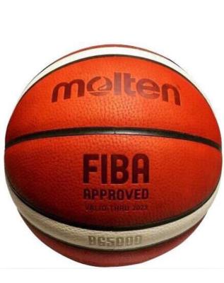 China Wholesales price leather Basketball Molten custom logo indoor Basketball BG500 ball Match quality for sale