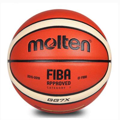 China Wholesales price leather Basketball Molten custom logo indoor Basketball GG7X ball for sale