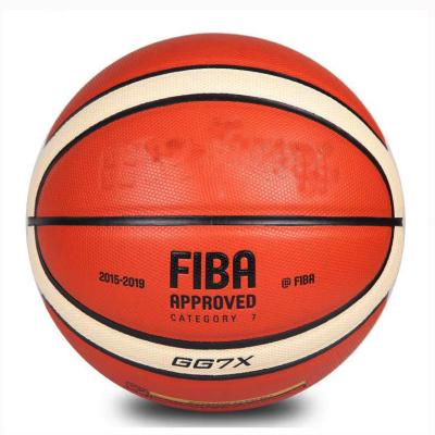 China Wholesale NEW Brand High quality Basketball Ball PU Materia Official Size7/6/5 Basketball Free With Net Bag+ Needle en venta