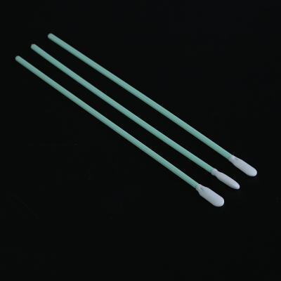 China Alcohol Resistant Industrial Dust Proof PP Handle Polyester Cleanroom Swab For Solvent Printer for sale