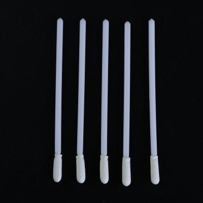 China Wholesale 100PCS Mini Polyester Head Cleanroom Stick Disposable Lint Free Blue Swab Alcohol Resistant for sale