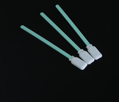 China Alcohol Resistant Polyester Lint Free Printhead Cleaning Swab For Ink Remover Printer for sale