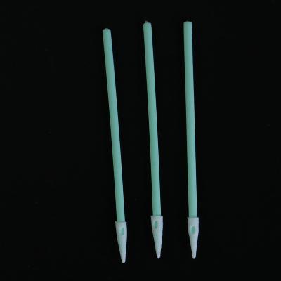 China Alcohol Printer Head Polyester Cleanroom Swab Stick Resistant To Clean 100pcs for sale