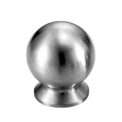 China Modern Stainless Steel Ball Head Shape Furniture Cabinet Knobs for sale