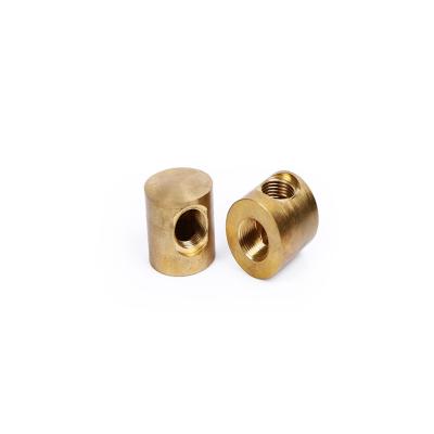 China Non-Standard Nuts& Bolt And Wing Nut For Auto Bolts 5 Axis CNC Router Brass Eye Part for sale