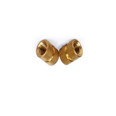 China Custom Machining Brass Barrel Nuts Custom Brass Barrel Nut Service Machine Parts Brass Barrel Nuts for sale