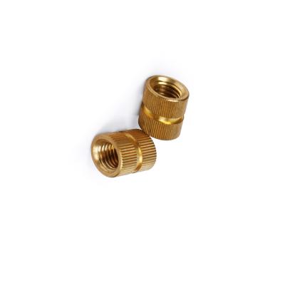 China Spinning CNC Service Brass Bolt Nut Parts OEM Brass Hardware Made Brass Bolt Nut Used For Pats Fastening for sale