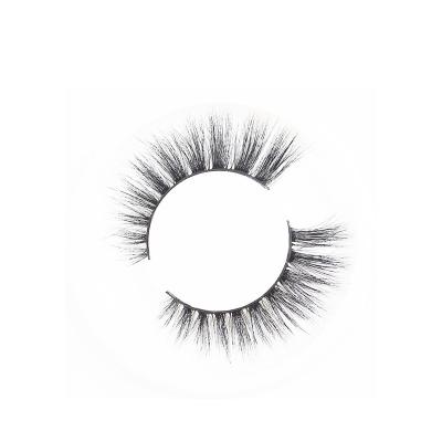 China Best Length Natural Selling False Eyelashes Mink Eyelashes Private Label Lashes Tapered Wholesale Seller for sale