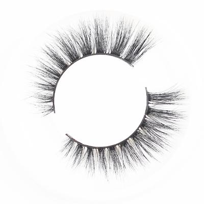 China Natural Length False Eyelashes 100% Handmade Natural Thick Eye Lashes False Mink Eyelash Manufacturer for sale