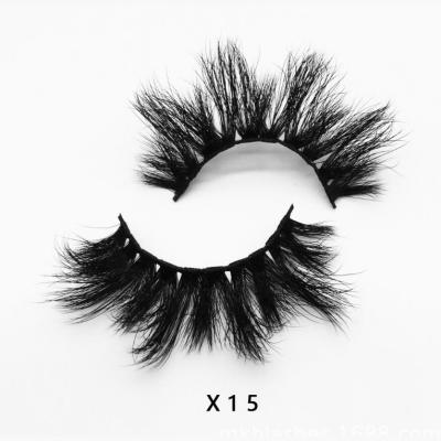 China Private Label False Eyelash Wholesale 3D Crisscross Mink False Eyelashes for sale