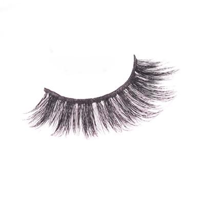 China DR 18mm thick model artificial eyelashes made of chemical fiber for sale