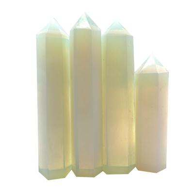 China China Wholesale High Quality Crystal Opal Stone Healing Crystal Point For Decoration for sale