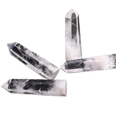 China Wholesale Natural Clear Quartz China Gem Stone Crystal Point Tower Healing For Home Decor for sale