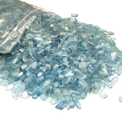 China China Wholesale Natural Gem Polished Healing Blue Green Stones Crystal Tumbled Gravel for sale