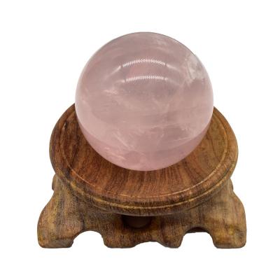 China China wholesale high quality rose quartz healing stone crystal ball for home decoration for sale