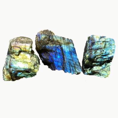 China China wholesale natural crystal stone raw labradorite minerl rough specimen for sale