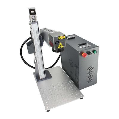 China Air Cooled Precise Marking And Engraving Raycus Jpt Desktop Fiber Laser Marking Machine20w 30w 60w 80w 100w 120w for sale