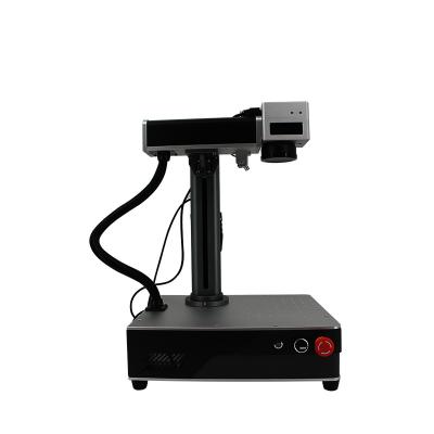 China High Quality Air-cooled Fiber Optic Mini Laser Marking Machine 20w 30w Raycus Jpt Fiber Laser Marking Machine for sale