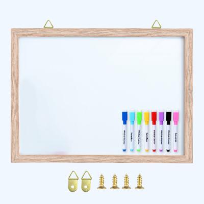 China Reusable Hot Selling Premium Materials Wood Frame Magnetic Whiteboard for sale