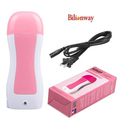 China Electric Handheld DEEP CLEANSING Depliatory Mini Roll On Wax Heater Hair Removal Roller Wax Warmer for sale