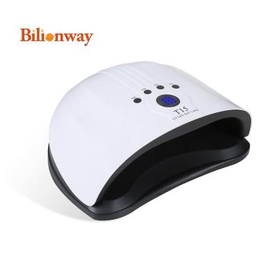 China Custom Quick Dry Portable Desktop Rechargeable Nail Dryer Rechargeable Manicure Pedicure UV Led Lamp For Home Use for sale