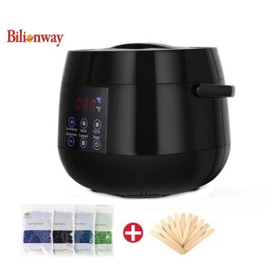 China Digital Intelligent Professional Brand Wax Heater Machine DEEP CLEANSING LCD Display Wax Epilating Heater for sale