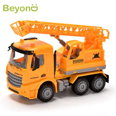 China 1:40 Plastic Construction Vehicles Friction Toy Truck Without Battery for sale