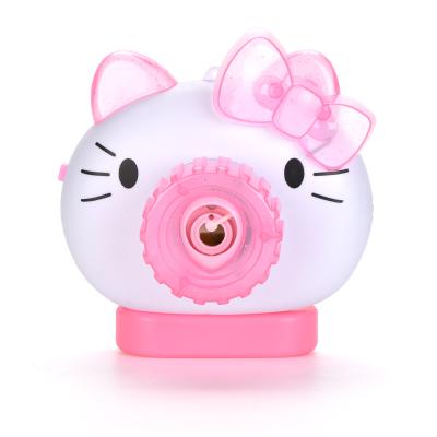 China Internet Plastic Hot Selling Cat Bubble Water Machine Fully Automatic Camera Toy For Kids for sale