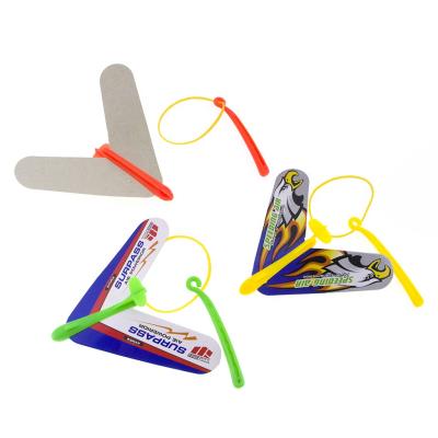 China DIY Safety Ejection Aircraft Paper Gliders Plane Toy For Kids for sale