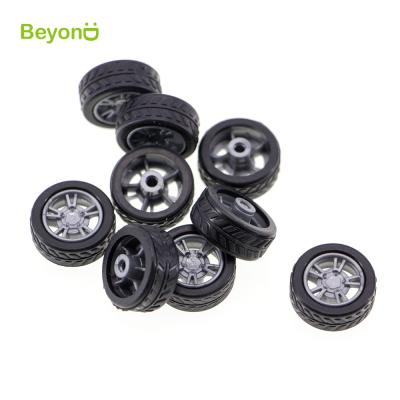 China Plastic Toy Car Wheels Toy Wheels 16mm Plastic Wheels 20mm For Toys for sale