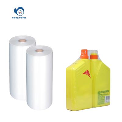 China Excellent Package Strength Heat Seal Heat Gun Shrink Wrap Films For Shampoo Bottle for sale