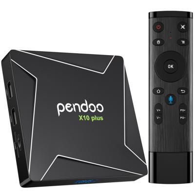 China OEM/ODM TV Box Pendoo 2019 X10 Plus S905X2 4g 32g KD Smart Player TV Box Android 8.1 stb for sale