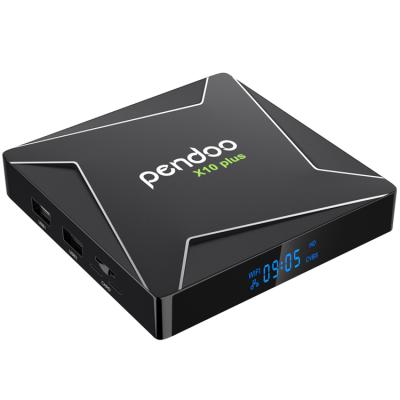 China OEM/ODM wifi TV box Pendoo X10 plus S905X2 4g 32g KD mini PC 4k mp5 player MI box for sale