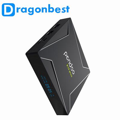 China Amlogic s905x2 Android 8.1 OS Set Top Box Smart Android 4k Pendoo x10 Plus USB 3.0 OTT Android 8.1 OEM/ODM TV Box for sale