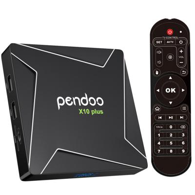 China OEM/ODM Android 8.1 Android 8.1 hd video box android box amlogic tv box ott pendoo x10 plus S905X2 4g 32g Android TV box for sale