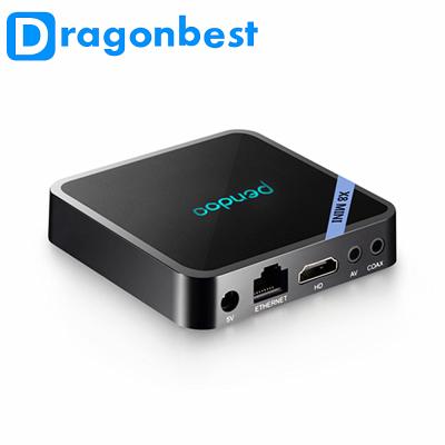 China Streaming Pendoo x8 magic ott mini hd tv box satellite receiver android smart accept paypal smart tv set top box hd 4k ultra for sale