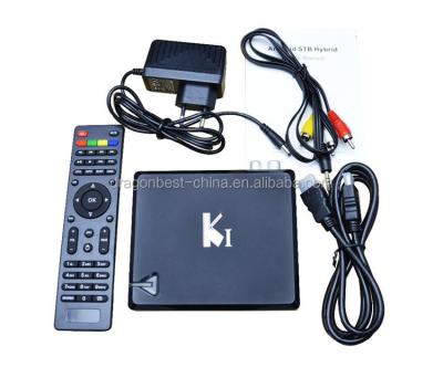 China OEM Dvb T2 TV Box 1080P Android TV Box Dvb T2 Youtube Youporn Iptv K1 Android TV Box for sale