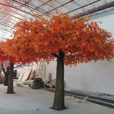 China Minimalist Limutrading 3m Red Artificial Maple Trees For Sale for sale