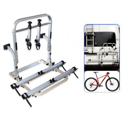 China Folding Campers Bumper Campervan Aluminum Alloy Bike Racks With Function Folding Travel Trailer RV for sale