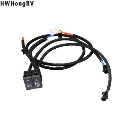 China HWHongRV Truck Air Switches 2 Buttons Lumbar Support Lumbar Valve Full Seating Switch with 2 Buttons for Driving Seat for sale