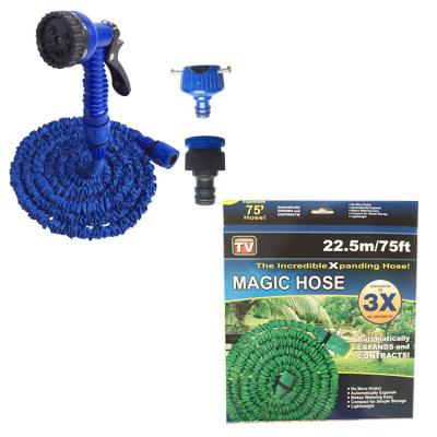 China 50FT Hose Adjustable Telescopic Green Power Expander Magic Expanding Hose Garden Hose for sale