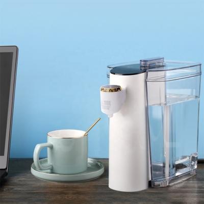 China Self Water Adding Bottled Automatic Smart Desktop Small Portable Dispenser Drinking Water Heat Instant Hot Water Dispenser for sale