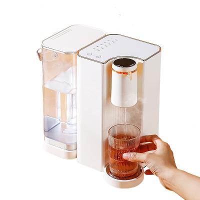 China Desktop Instant Pot Countertop Water Dispenser 2L Hot Sample Support Hot Cold Water Dispenser for sale