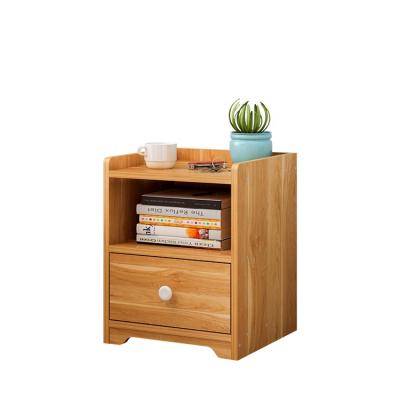 China 1 Drawer Bedside Table Cabinet Wooden Nightstand Convertible Bed for sale