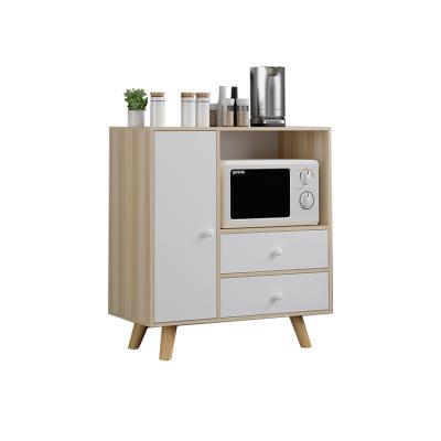 China Modern Wooden Stocked Storage Sideboard Cabinet Design For Kitchen Or Living Room for sale