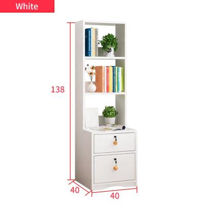 China Kids Solid Wooden Wooden Book Shelves for Records and Books Shelf with Drawers for sale