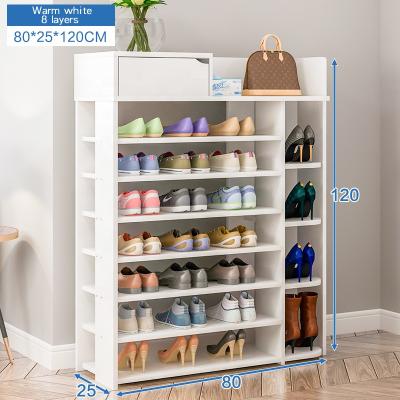 China Convertible Hot Selling Cheap Space Saving Wooden Shoe Rack For Living Room for sale