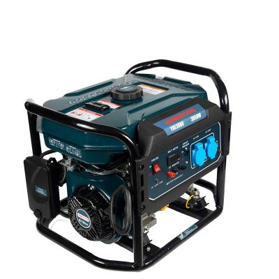 China Small Generator Supply Portable Electric Power New Design 2.2kw 15L For Emergency Home Use 7hp Generator Standby Gasoline for sale