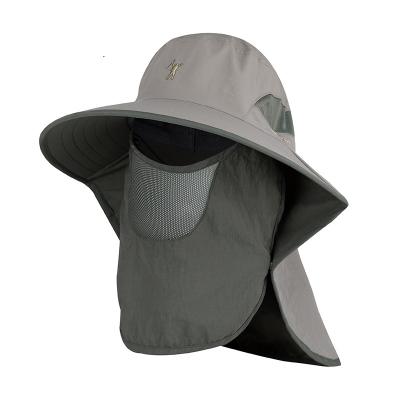 China 2022 New Arrival Sun Leisure Resistant Outdoor Fin Hat Men's and Women's Summer Breathable Sun Fin Hats UV Protection for sale